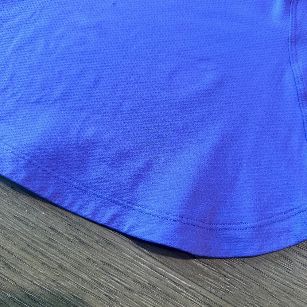 Lululemon 1/4 Zip Mock Neck Sleeveless Tank Top Size 6 Violet - Picture 4 of 8